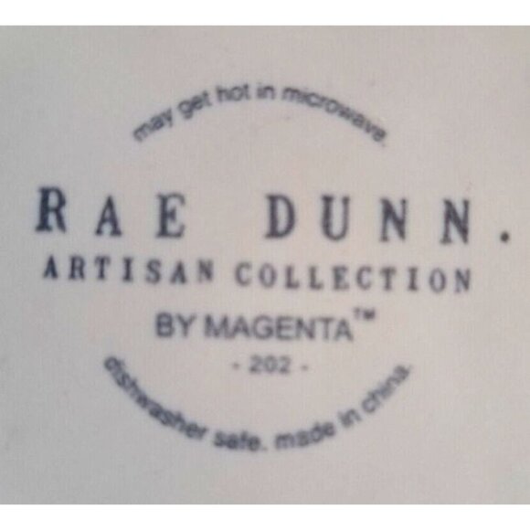 Rae Dunn Artisan Collection by Magenta SHINE 20oz. Mug White With Yellow Inside - Picture 7 of 8